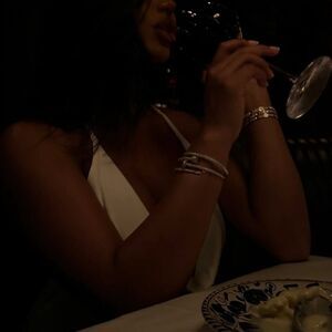 White cowl neck bodysuit